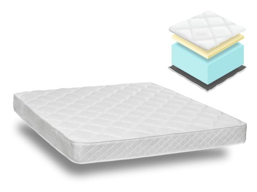 Materac piankowy z lateksem