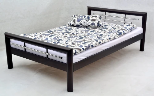 Podwójne łóżko metalowe MAXIMUS II