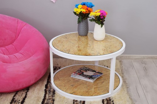 Metalowy stolik kawowy SOFT LOFT