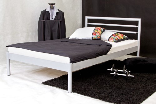 Podwójne Łóżko metalowe TENO