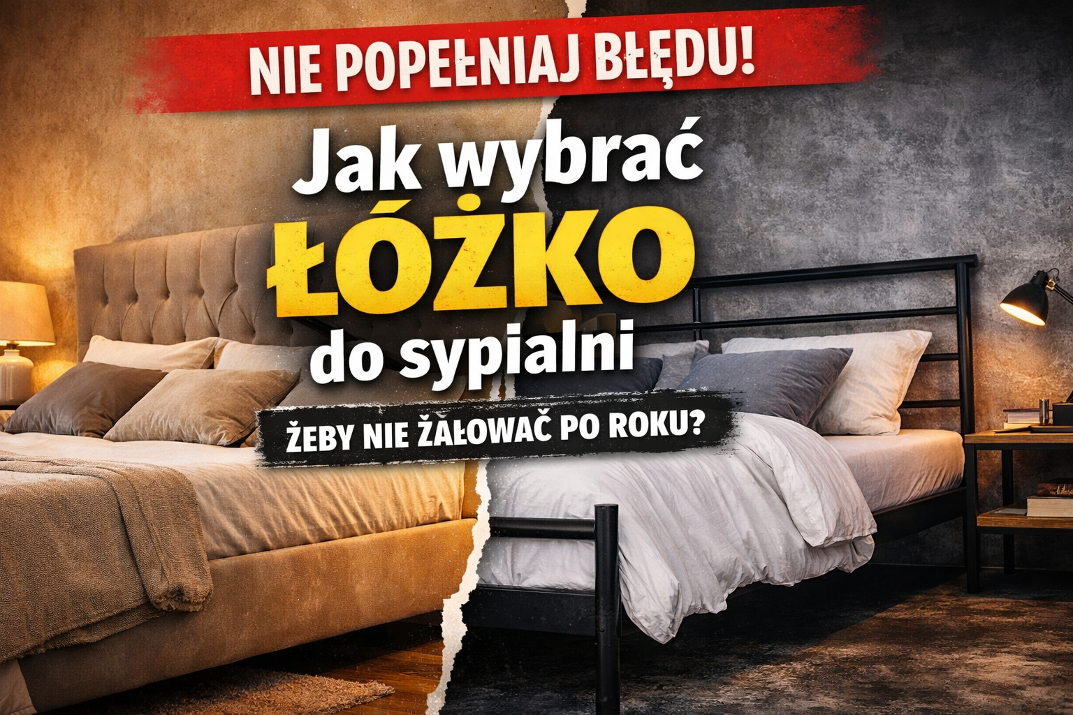 Jak wybrać łóżko do sypialni, żeby nie żałować po roku?